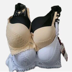 Skinny Latina 34B BRA **3PCS**